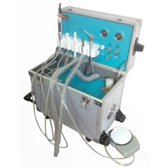 Portable Mobile Dental Delivery Unit System Cart Treatment Compressor / Chair 4H