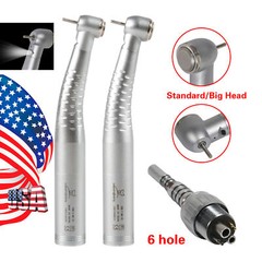 YBB Dental High Speed Handpiece Fiber Optic For KAVO MULTIflex Coupler 4 6 Hole