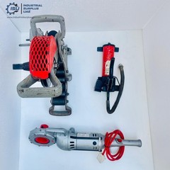 Ridgid 258 Hydraulic Power Pipe Cutter 2-½” – 8″ W/Foot Pump & 700 Threader 230V
