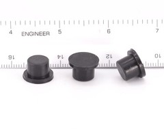Silicone Rubber Stopper Plug Push In Compression Stem 12 Sizes 15 per Package