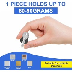 Round Adhesive Magnets 30pcs Strong Hold Refrigerator Craft DIY Project New