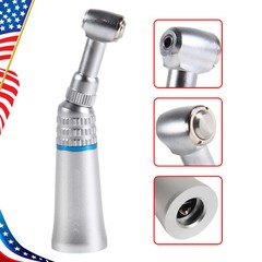 NSK type Dental Low Speed Handpiece Contra Angle Push Button/Latch E-type Attach