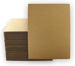 10 8.5X11 Corrugated Cardboard Filler Inserts Sheet Pads 1/16″ Thick 8.5 x 11