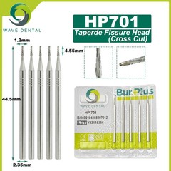 US WAVE Dental Tungsten Carbide Burs Dentistry Drills Dental Bur HP Dia 2.35mm