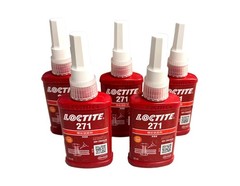 Loctite Threadlocker Red 271 Heavy Duty Adhesive for Large Fasteners 50 mL 10 pc