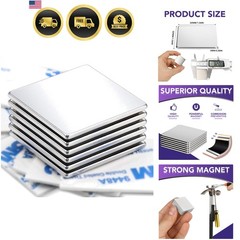 Strong Permanent Rare Earth Magnets,Powerful Neodymium Square Magnets for Fri…