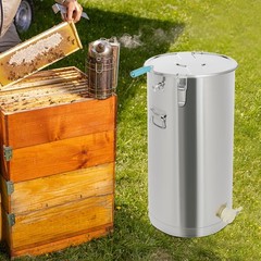 Manual Honey Extractor 2 Frame Beekeeping Honeycomb Spinner Stainless Steel