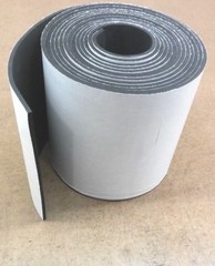Neoprene Rubber Solid Sheet Peel-Back Adhesive 1/16″Thick x 12″ x 12″ Sq Ft
