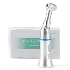 AZDENT Dental Slow Low Speed Contra Angle Handpiece E-type Push Button/Latch