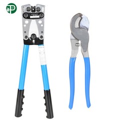 For 10,8,6,4,2,0 AWG Wire Cable Crimper and Cable Wire Cutter Tool Set