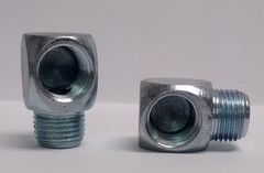 Adapter 1/8-27NPT Male x 1/8-27NPT Female 90° (Short) 1 pc