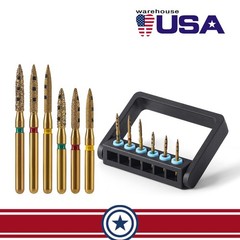 Dental Preparation Diamond Burs Restoration Kit FG for Anterior Premolar Teeth