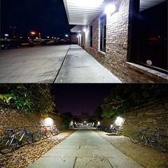 LED Wall Pack Light w/ Photocell 60W-120W Selectable 3CCT IP65 ETL DLC