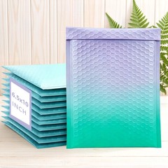 Dual Colors #0 6.5×10 Padded Bubble Envelopes Usable Size 6.5″ x 9″ Self Sealing