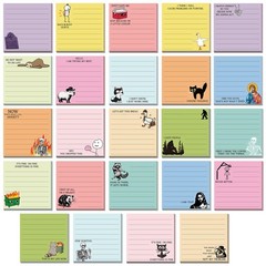 24 Pcs Funny Sticky Notes for Work 3×3 Inches Sarcastic Adhesive Notepads Nov…