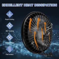 500W Super Bright Warehouse LED UFO High Bay Lights Factory Shop GYM Light Lamp