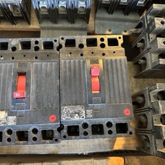 Lot of 90 GE Circuit Breakers – 1P 2P 3P – TED, THED, TEF, TJJ – Free Shipping