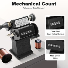 Manual Coil Winding Machine Hand Coil Winder Counting Dual-purpose 100* 150 mm