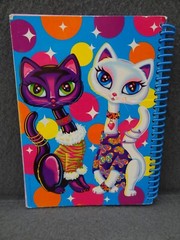 Lisa Frank 5×7 2000 Agenda Address Book Schedule Calendar Contact Spiral Cat Y2K