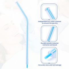 Up to 2500, Dental 3-Way Air Water Syringe Disposable Spray Tips Triple Nozzles