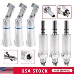 1-5 Yabangbang Dental Slow Speed Handpiece Contra Angle / Air Motor 4Hole Attach