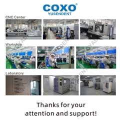 COXO Dental Handpiece LED High Speed Handpiece Air Turbine 2/4 Hole Fit NSK KAVO