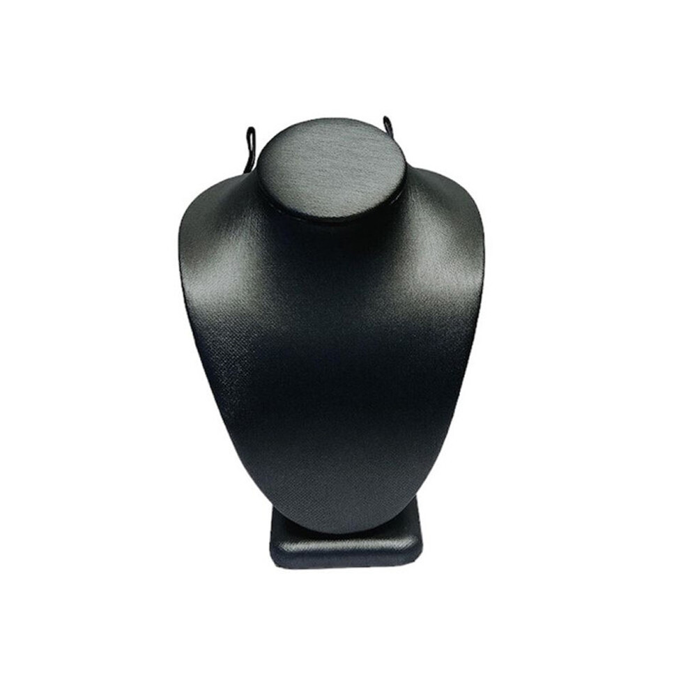 6″H Slate Gray Leatherette Necklace Stand Display Fixture Retail Necklace Holder