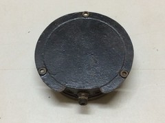 Vintage Industrial Brass 200 PSI Steam Pressure Gauge Jas Morrison Winnipeg