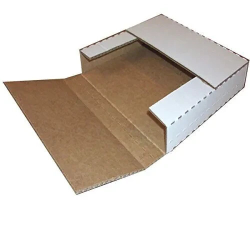 100 X LP Premium Record Album Mailers Book Box Variable Depth Laser Disc Mailer