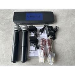 HOT BLX288 SM58 Professional Wireless Microphone 2 with Receiver Stage Handheld