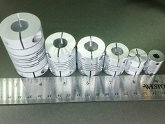 5MM X 12.7MM 1/2″ Flexible Ballscrew Shaft Clamp Coupler Coupling Linear Motion