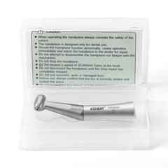AZDENT Dental Slow Speed Contra Angle Handpiece 1.6mm Friction Grip Push Button