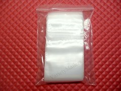 100 Reclosable Storage Bags 3”x 4” Clear 2 Mil Seal-Top Baggies 3×4