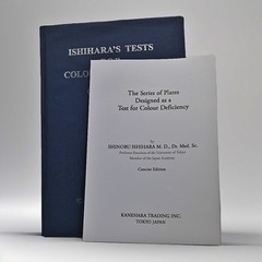 Ishihara Test Chart Books For Color Deficiency Optometry Visual Exam Tools