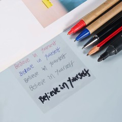 US 500Pc Transparent/ Holographic Assorted/Color Change Assorted Sticky Note Pad