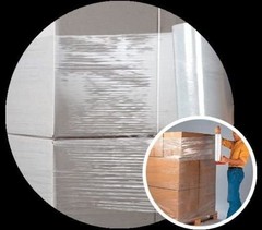 18″ x1500′ 80 Gauge 1 Roll Pallet-Wrap Stretch Film Hand Shrink Wrap 1500FT