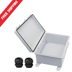 Outdoor Waterproof Electrical Box Junction Box Weatherproof Ip67 Abs Plastic