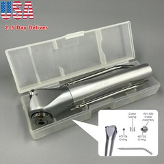 Dental 3 Way Air Water Syringe Triple Spray Handpiece with 2 Nozzles Tips Tubes