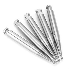 Dental Tungsten Carbide Low Speed Round Burs RA 1 2 3 4 5 6 7 8 For Contra Angle