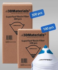 High-Quality 100 pcs Disposable Filters – Ideal for 3D Printer Resin & Paint