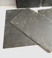 New 6 pieces Natural Slate Tile Roofing Dark Gray Pre Drilled Size 10″ x 16″