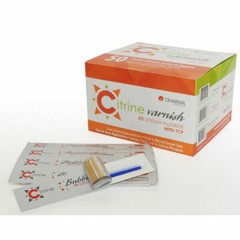CITRINE FLUORIDE VARNISH 5% Bubble Gum Flavor with TCP 100 Unit-dose Pack DHARMA
