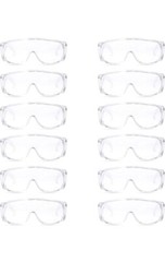 Qty.12 BISON LIFE Diamont Vented Over Glasses Safety Glasses Meets ANSI Z87.1