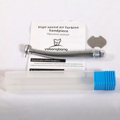 Yabangbang E-generator Dental LED Fiber Optic High Speed Handpiece 4 Holes YBM