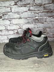 Artec Vibram Black Nubuck Industrial Steel Toe Work Shoes Men’s Sz 10.5M US/44EU