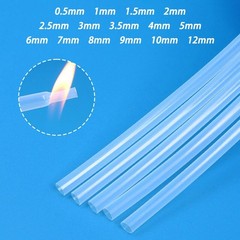 Clear PTFE Heat Shrink 1.7:1 Tubing 260°C HIGH TEMP Tube Preservative Sleeving