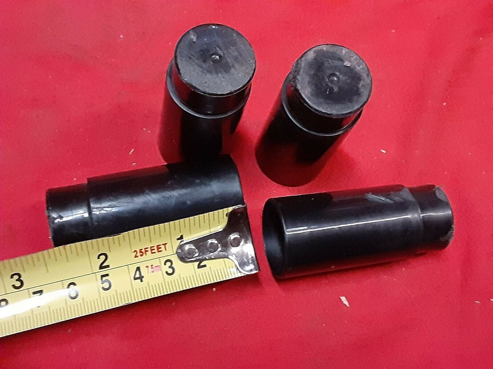 4 modern Plastic Leveling Mount Feet 2 3/8″ long threaded bolt on the inside 5a6