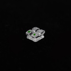 Ortho Monocrystalline Sapphire Brackets Dental Clear Brace MBT/ROTH 022 345Hooks