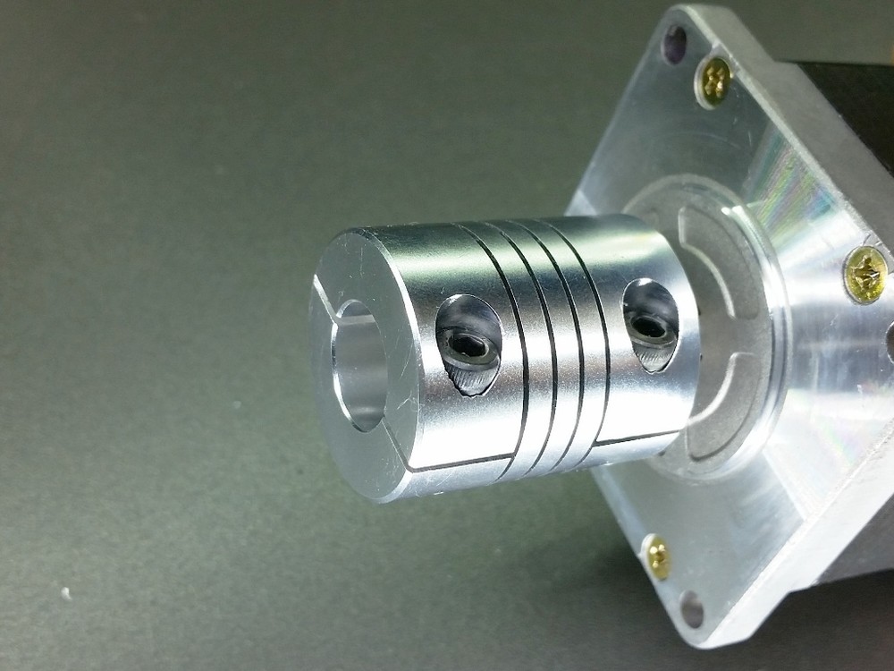 1/2″ X 1/2″ 12.7MM Large Heavy Duty Flexible Motor Shaft Clamp Coupler Coupling