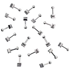 Dental Orthodontic Crimpable Hook Long/Medium/Short Stainless Steel 10pcs/pack